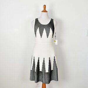 Calvin Klein Fit and Flare Knit Dress NEW - L